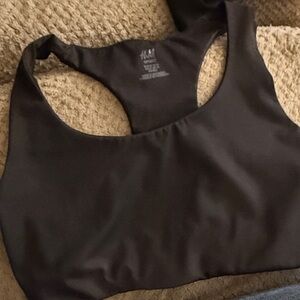 H&M Charcoal Sports Bra